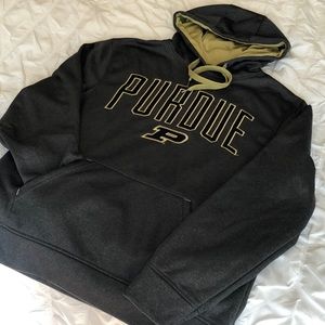 Purdue unisex logo hoodie